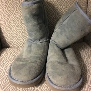 Powder Blue Classic Short Ugg Boots 6